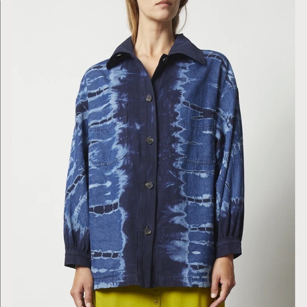 Raquel Allegra denim explorer jacket
